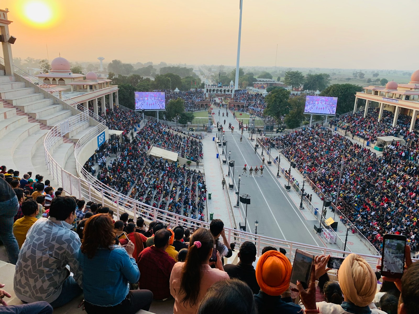 the Wagah Border