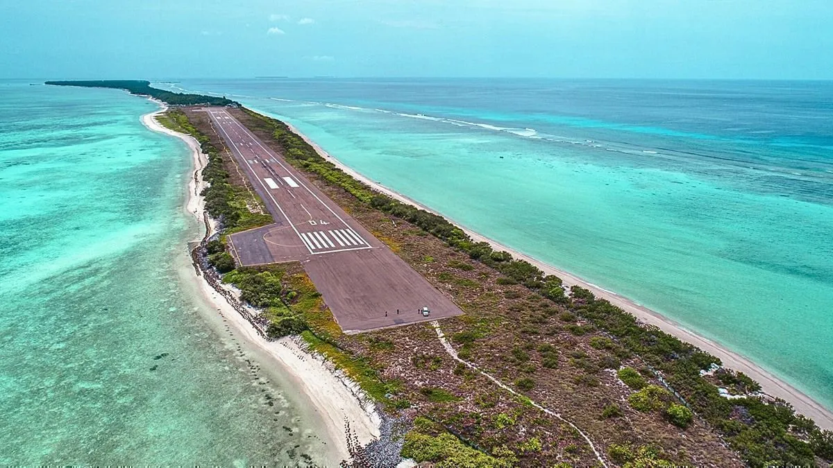 Lakshadweep 2 Agatti Runway View