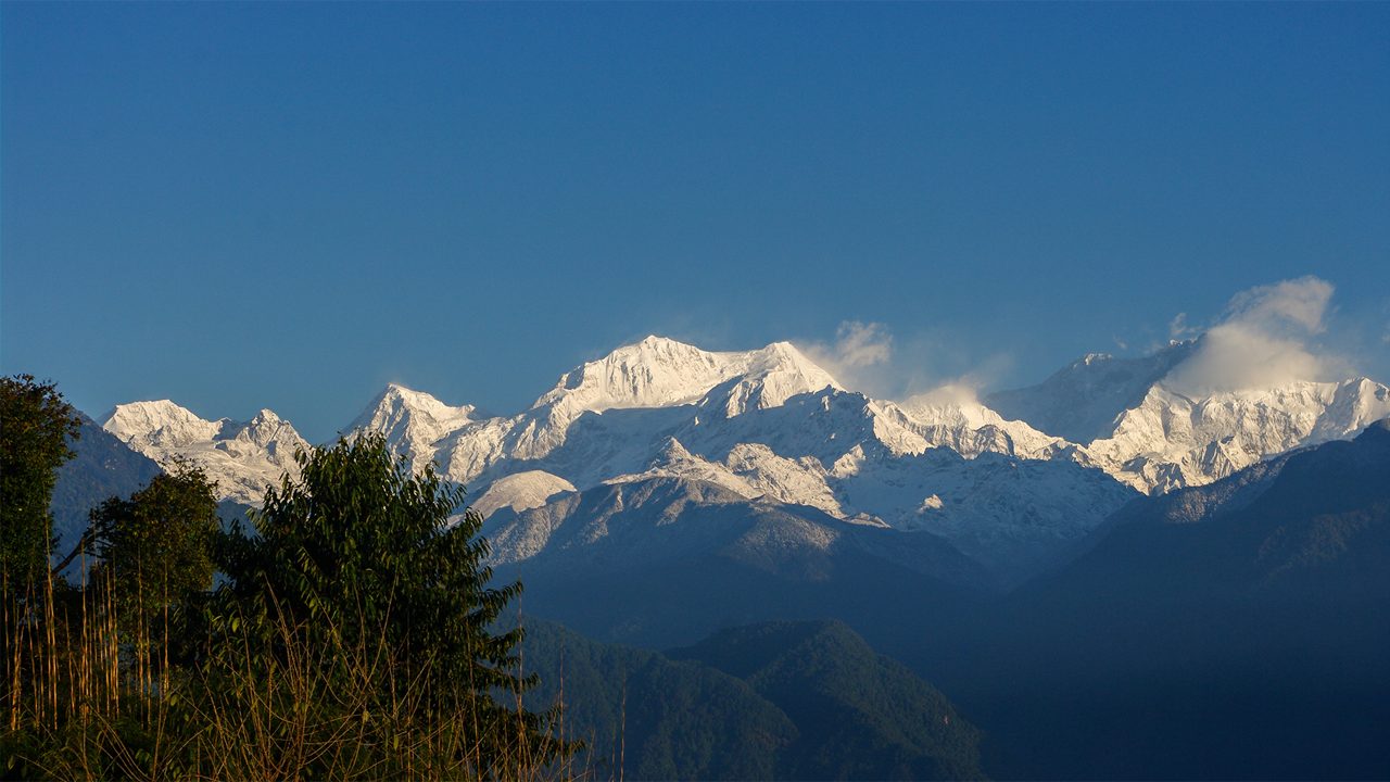 Sikkim 4 Kanchenjunga View from Pelling